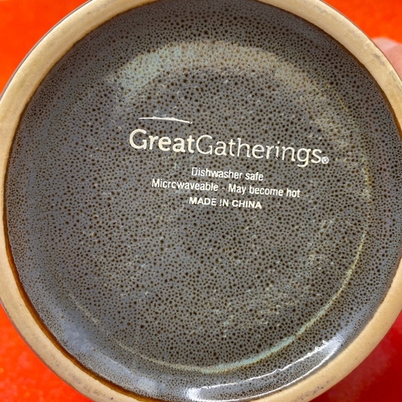 Great Gatherings “Owls On A Limb” Oversized Stoneware Design Pottery Ceramic Mug - Picture 5 of 8